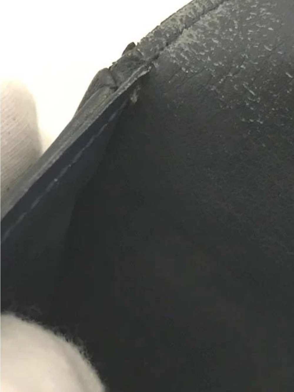 EGA Louis Vuitton Porte feiulle Brazza Taurillon Leather Long Wallet 2017 blue - Picture 14 of 16